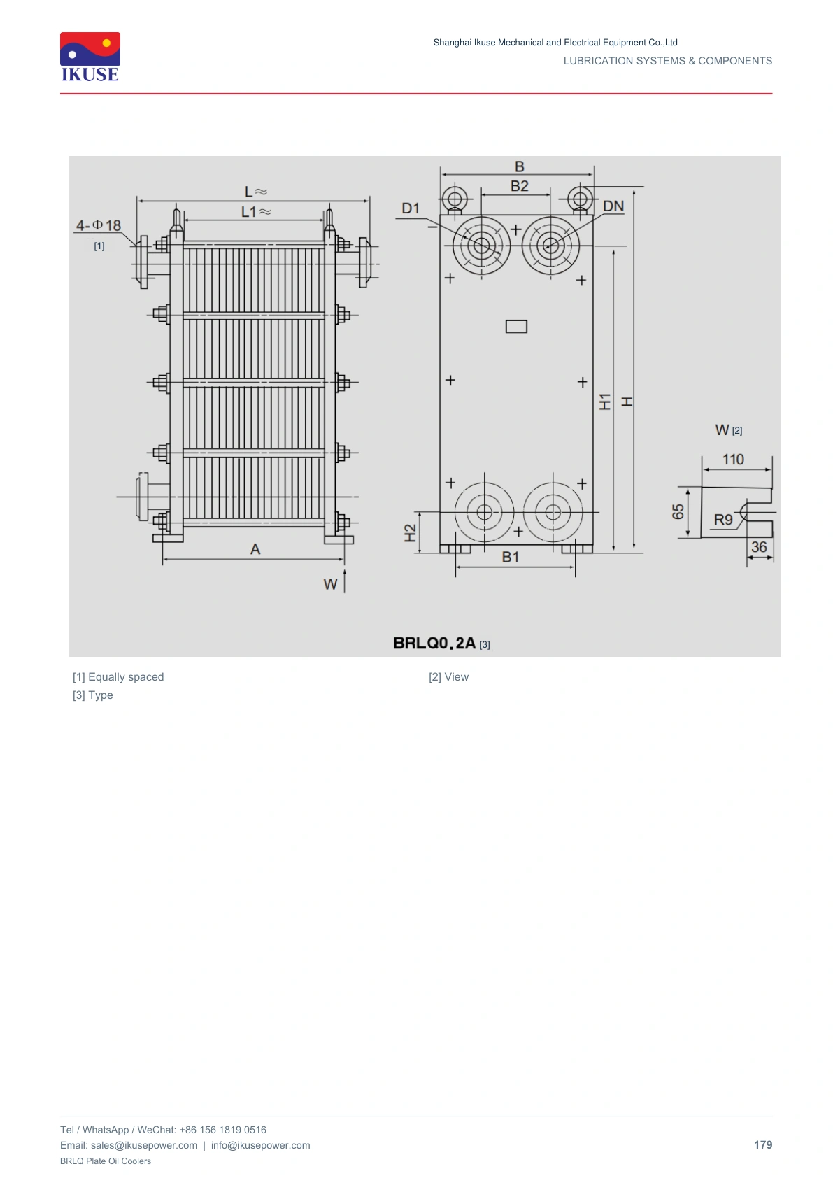 IKUSE BRLQ Plate Oil Coolers image 6