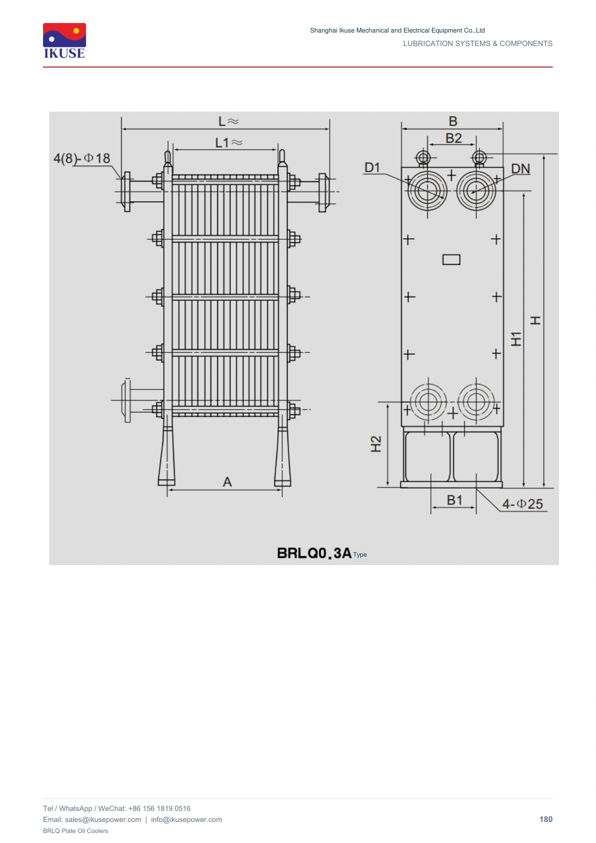 IKUSE BRLQ Plate Oil Coolers image 7