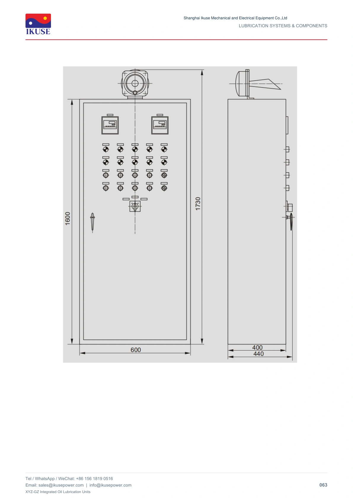 IKUSE XYZ-GZ Integrated Oil Lubrication Units image 8
