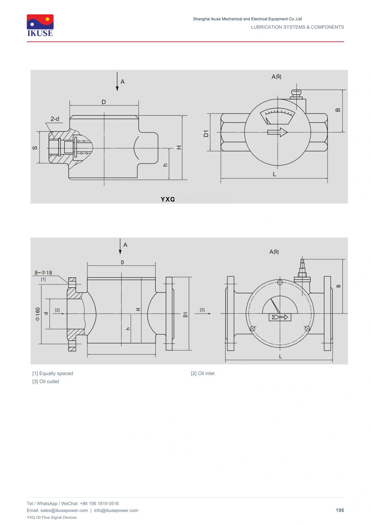 IKUSE YXQ Oil Flow Signal Devices image 3