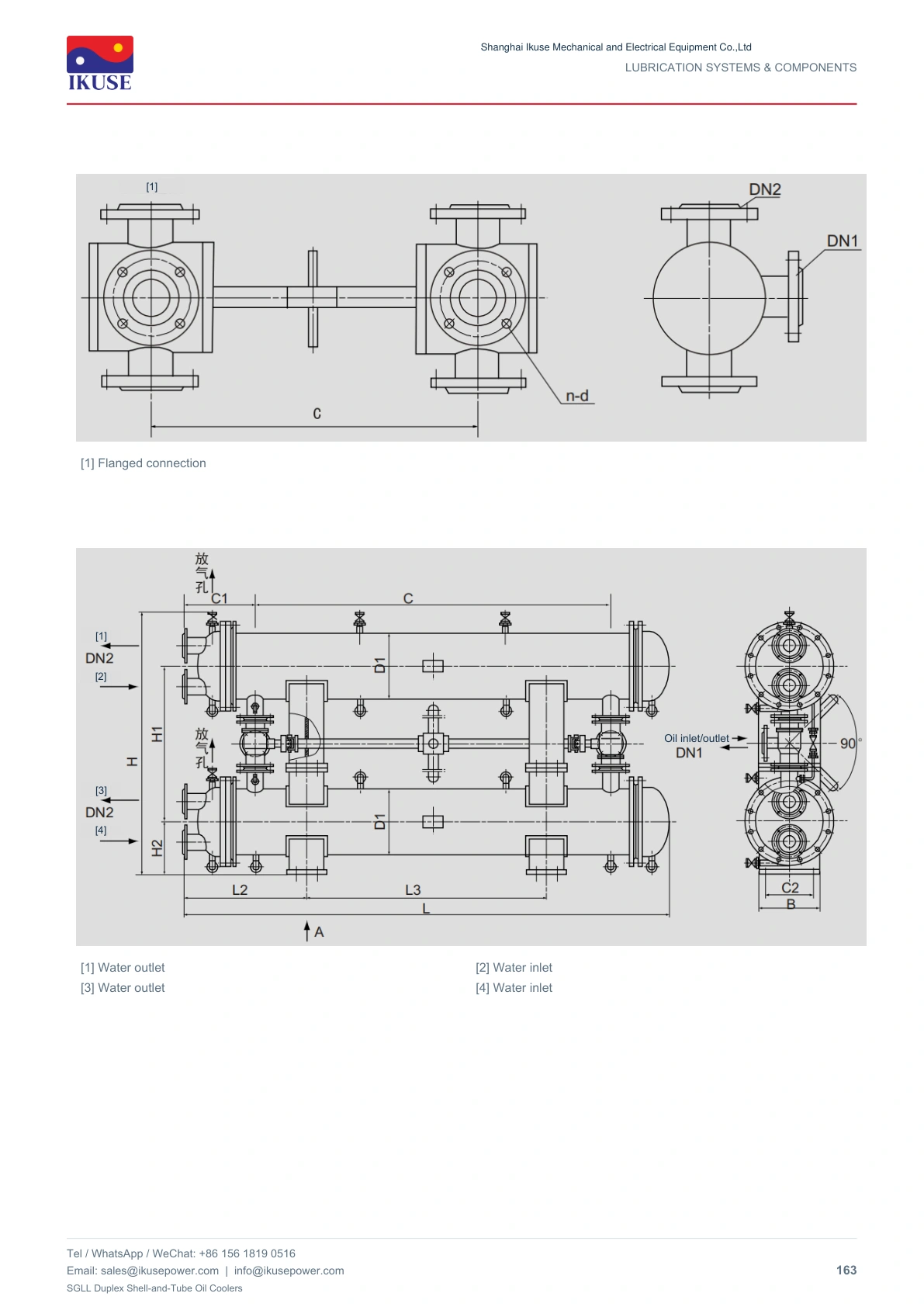 IKUSE SGLL Duplex Shell-and-Tube Oil Coolers image 3