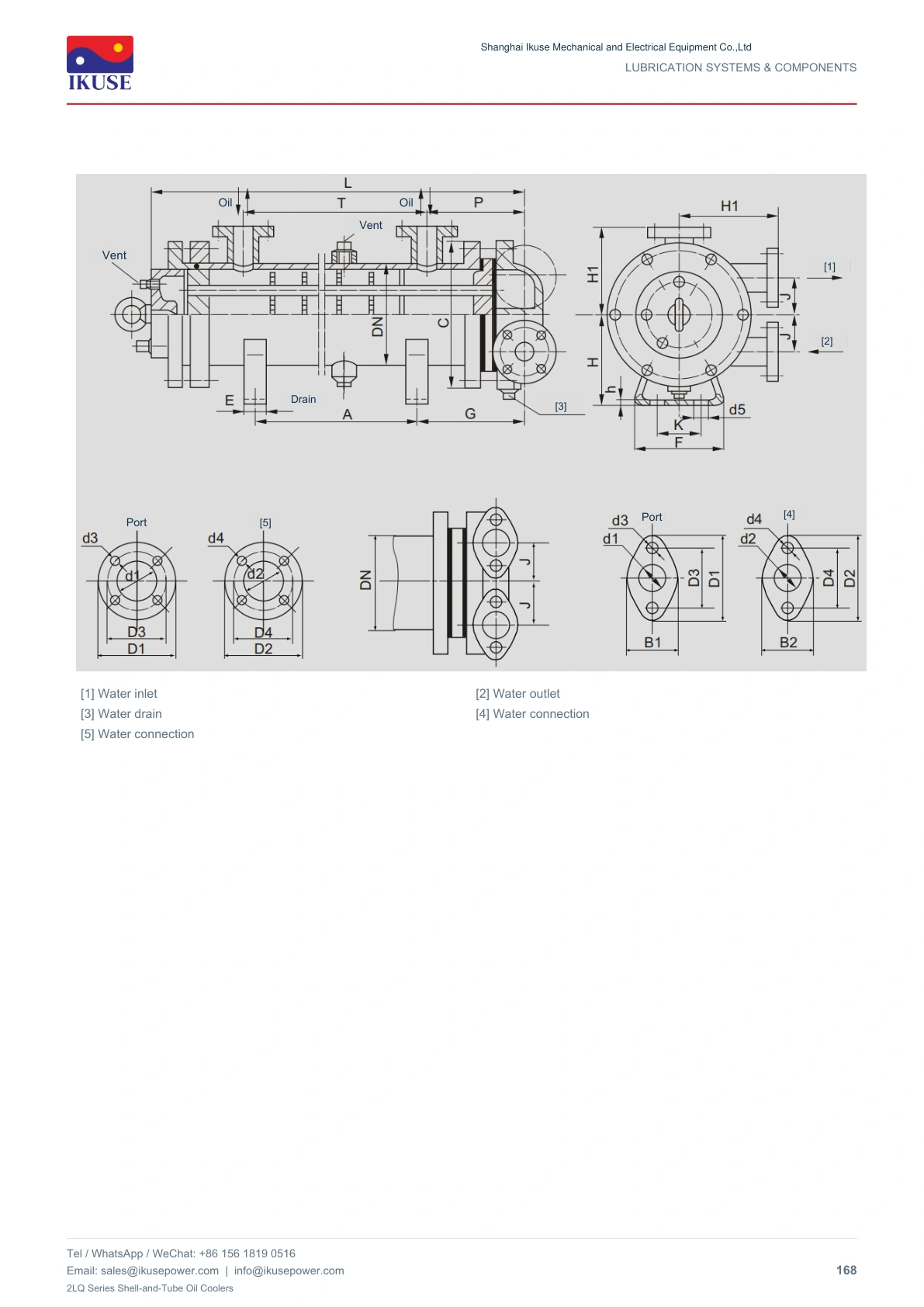 IKUSE 2LQ Series Shell-and-Tube Oil Coolers image 3