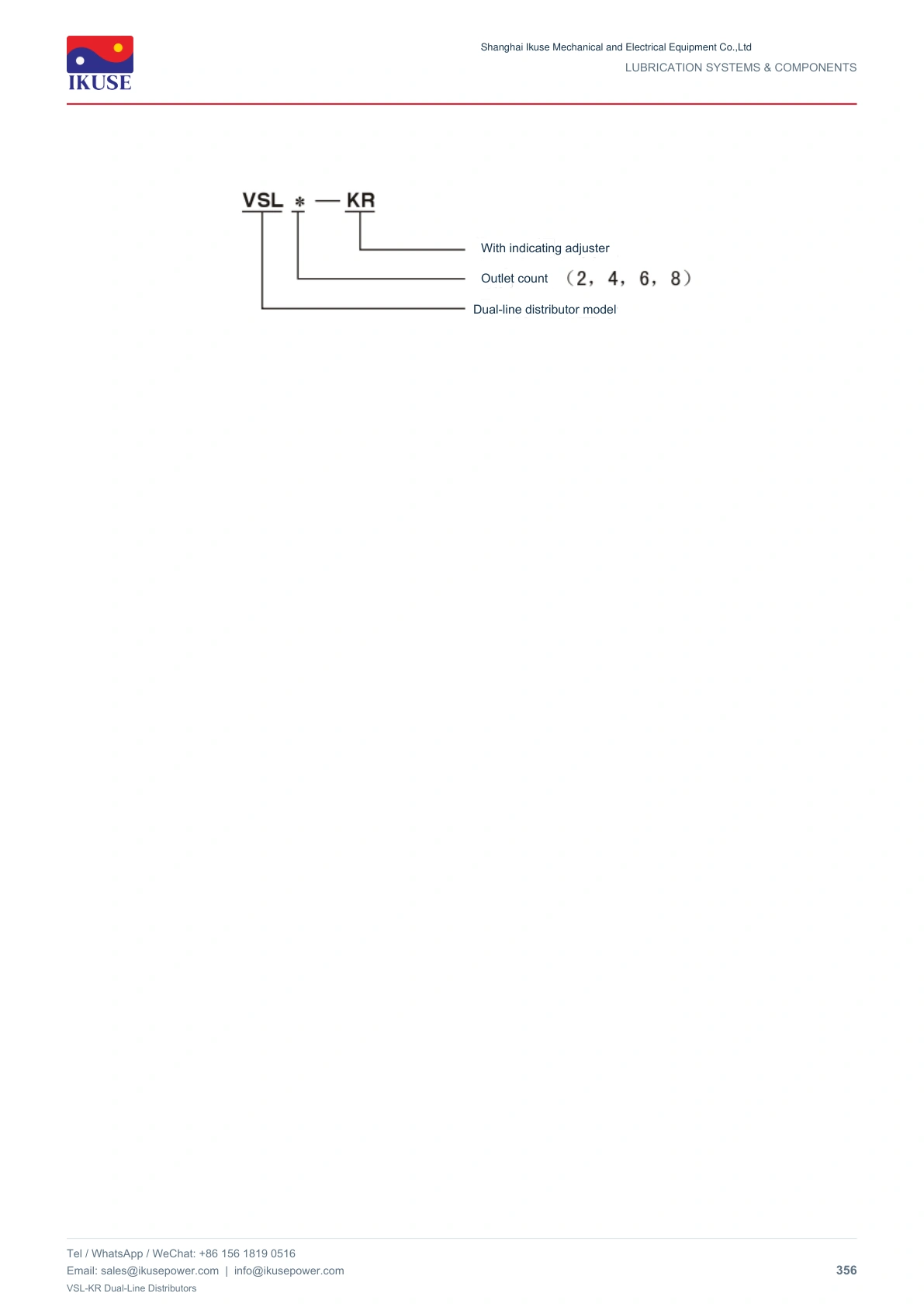IKUSE VSL-KR Dual-Line Distributors image 3