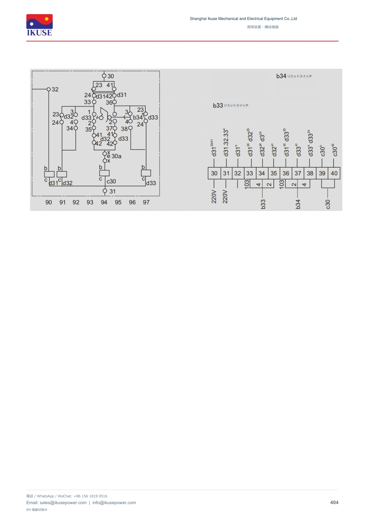 IKUSE EM 電動切替弁画像5
