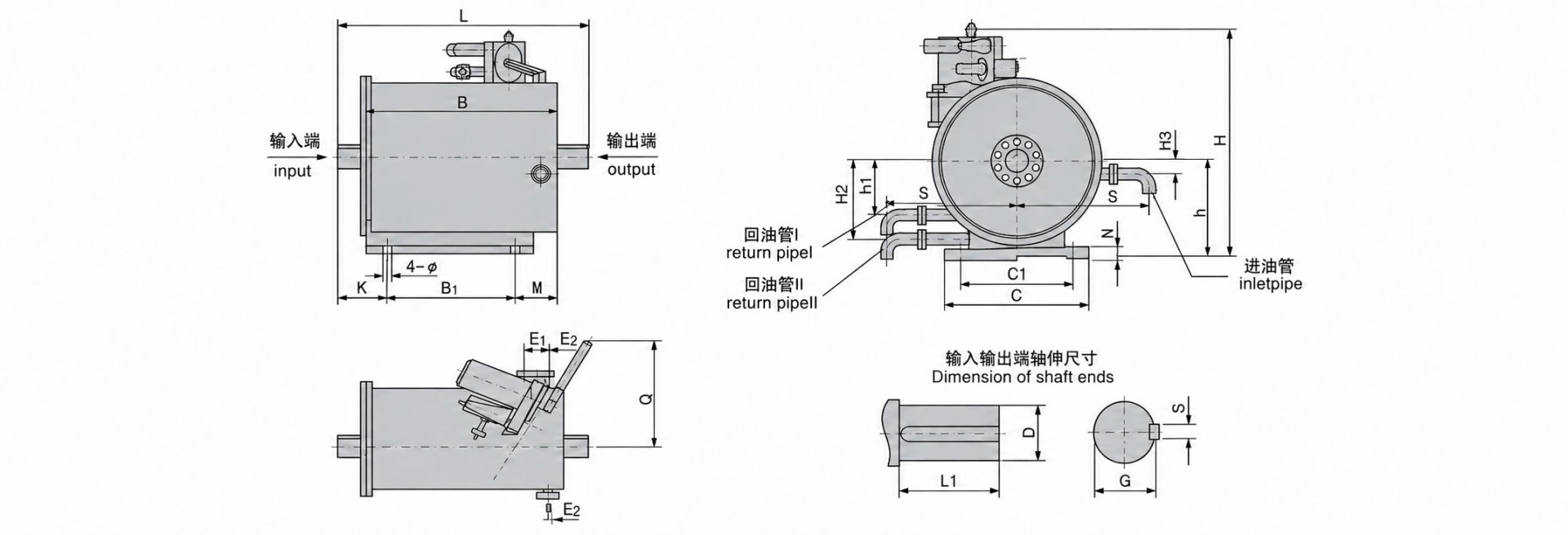 IKUSE YOTcf / YOTcL 分体式与立式调速型液力偶合器图3