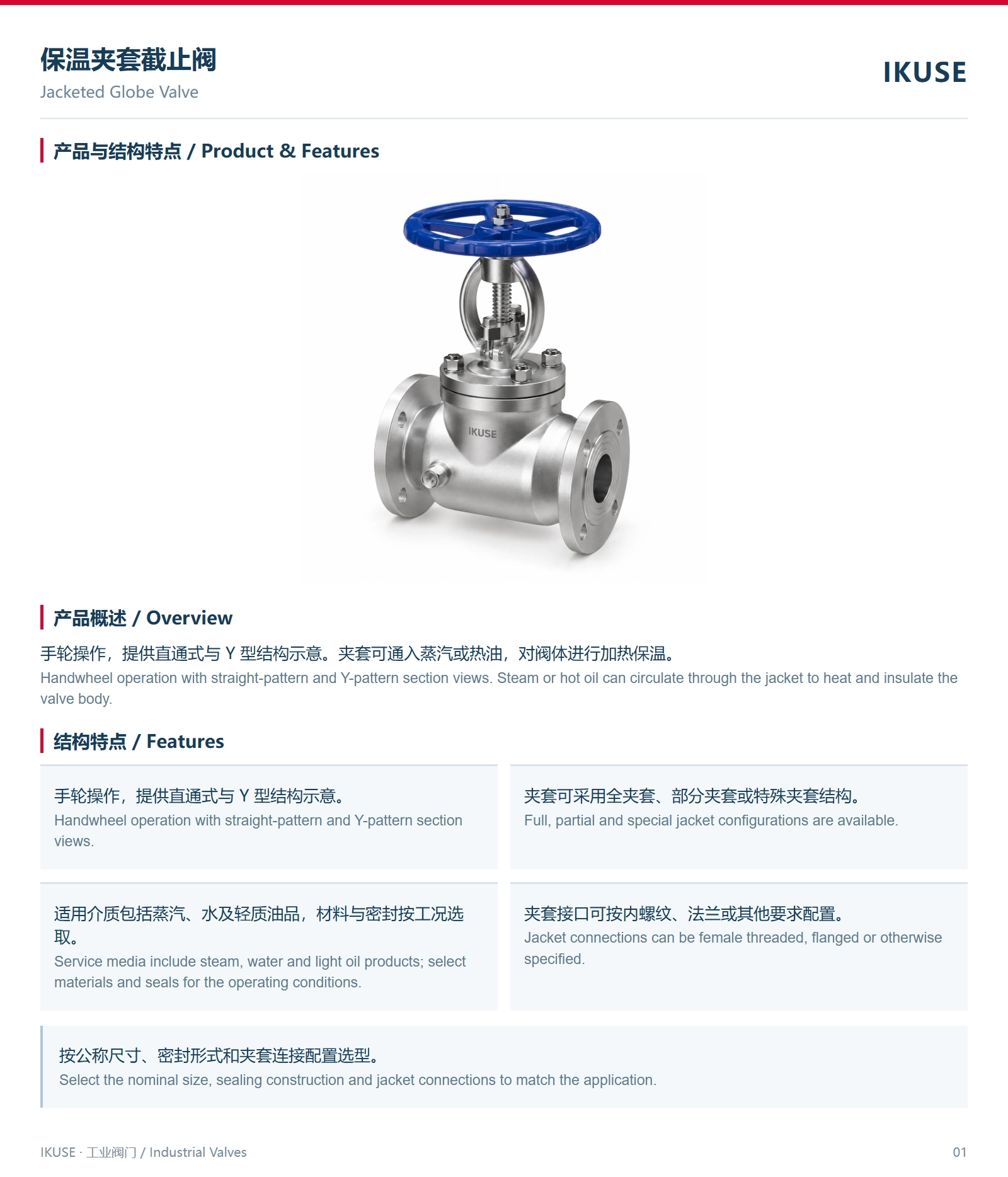 产品与结构特点