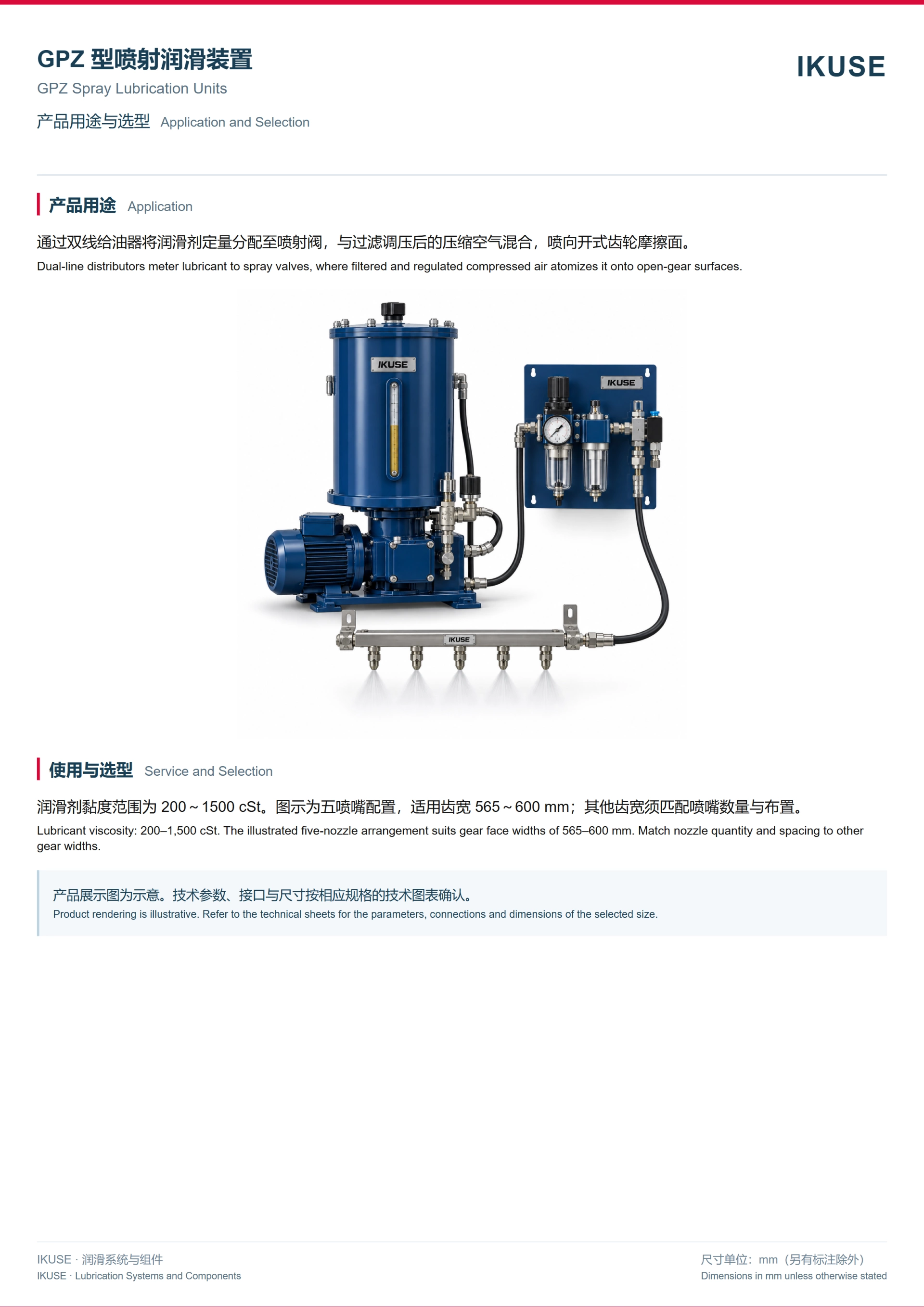 IKUSE GPZ 型喷射润滑装置图2