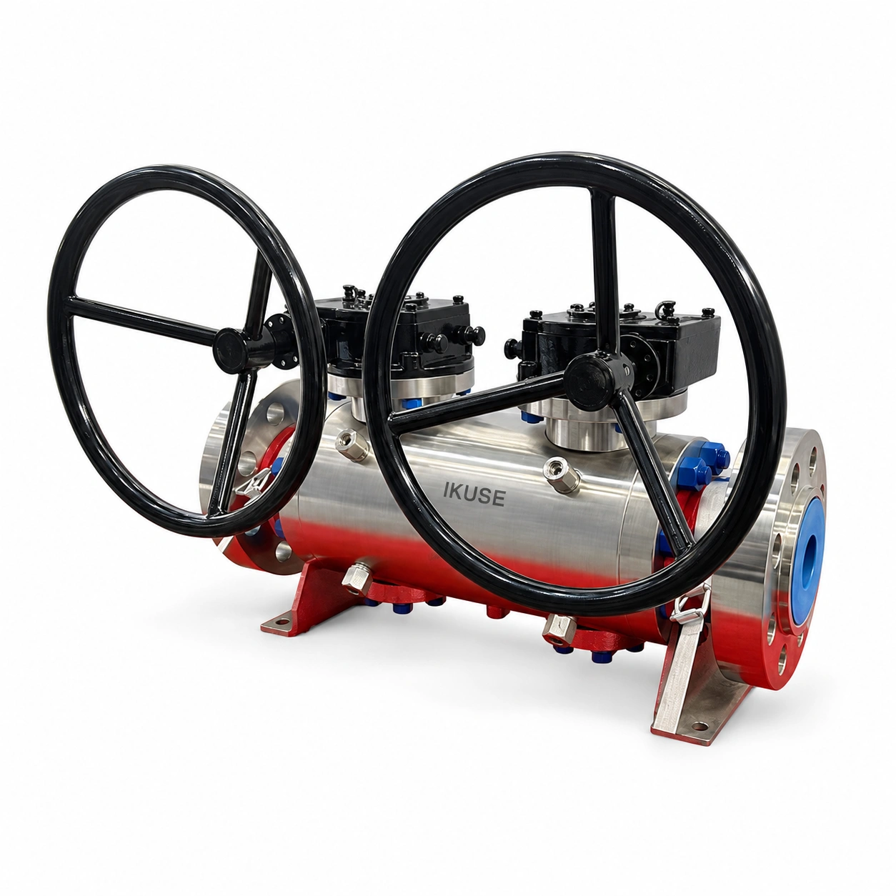 IKUSE 双截断与排放球阀（DBB，双球结构）
