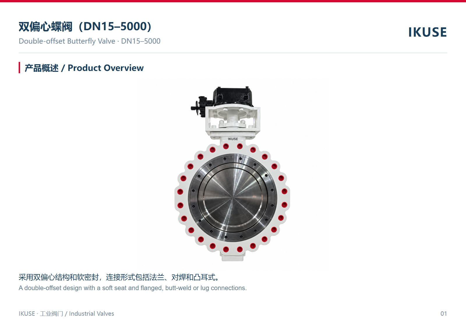 IKUSE 双偏心蝶阀（DN15–5000）图2