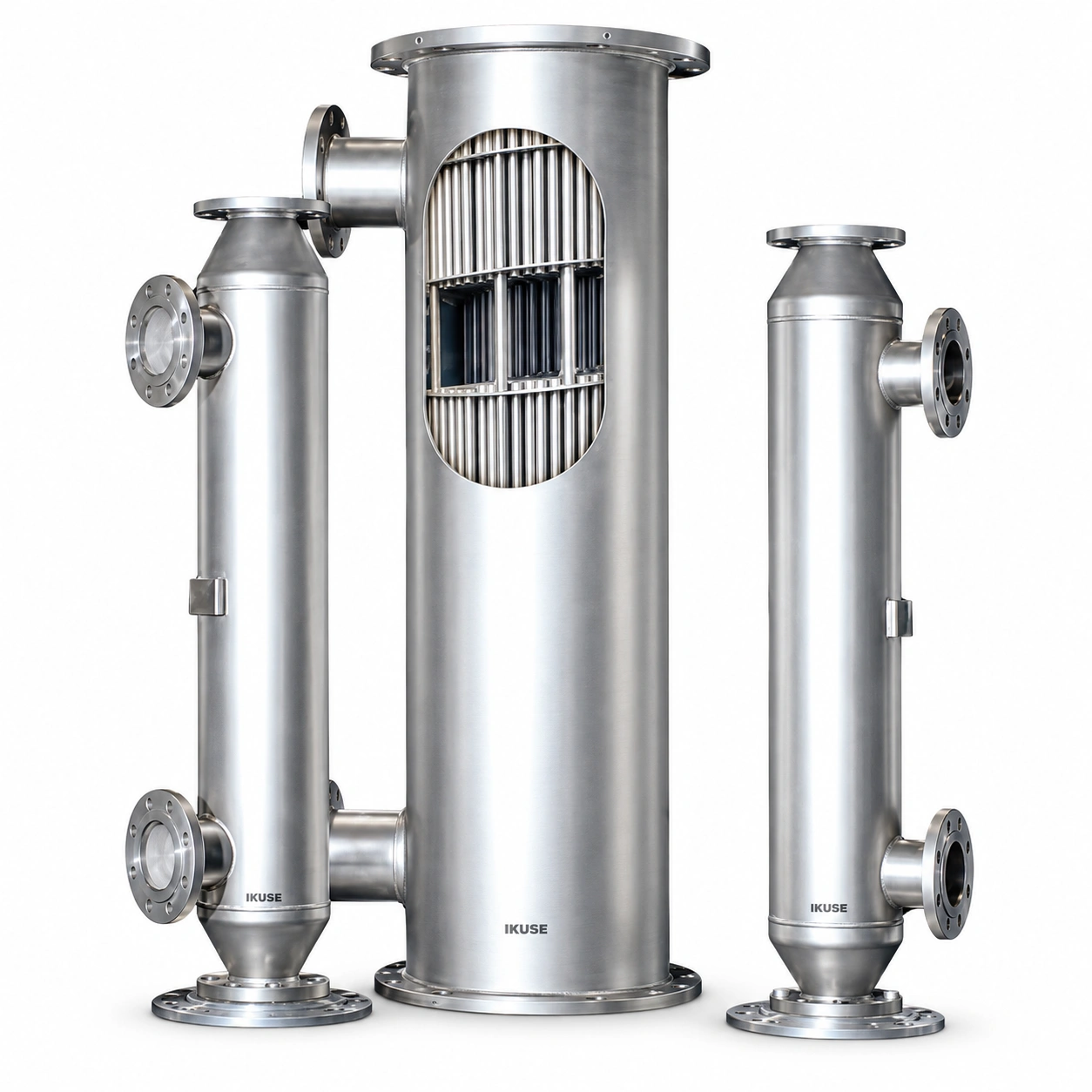 IKUSE Helical-baffle Heat Exchanger