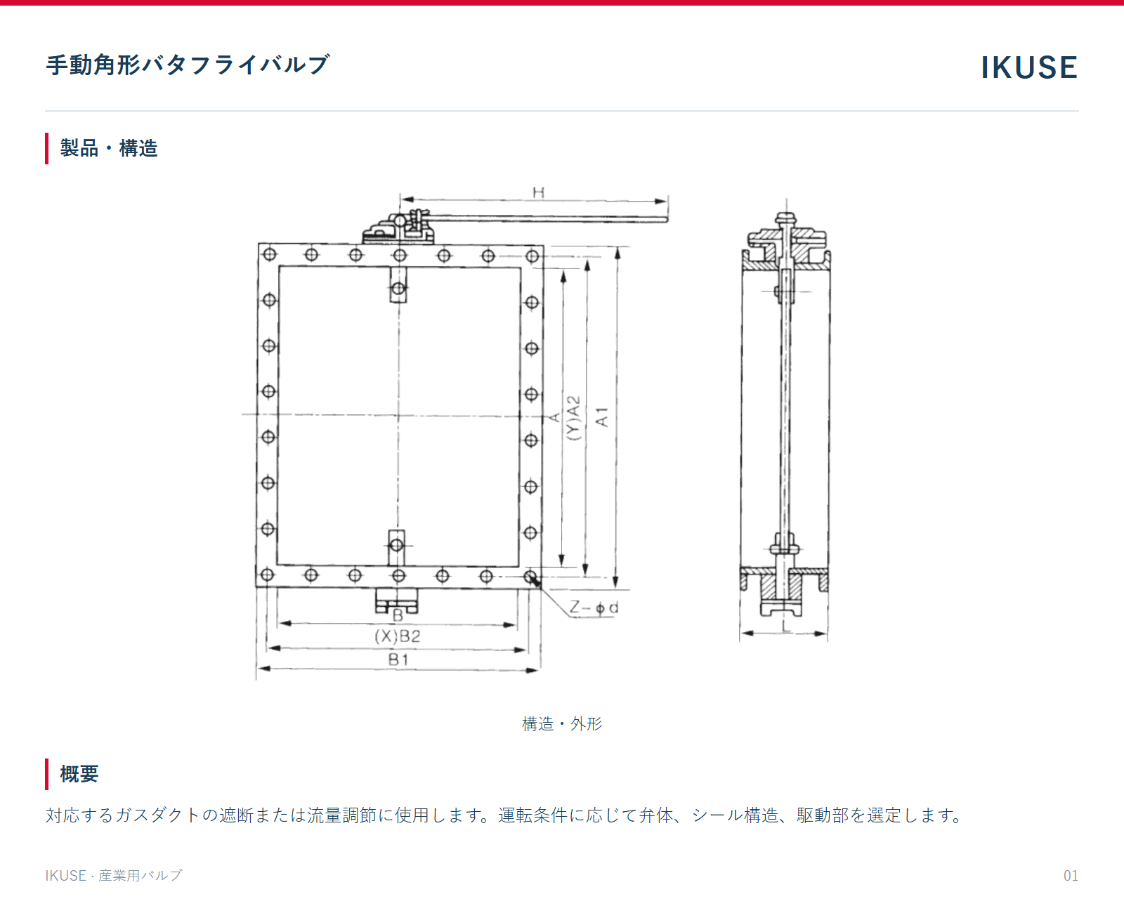 製品・構造