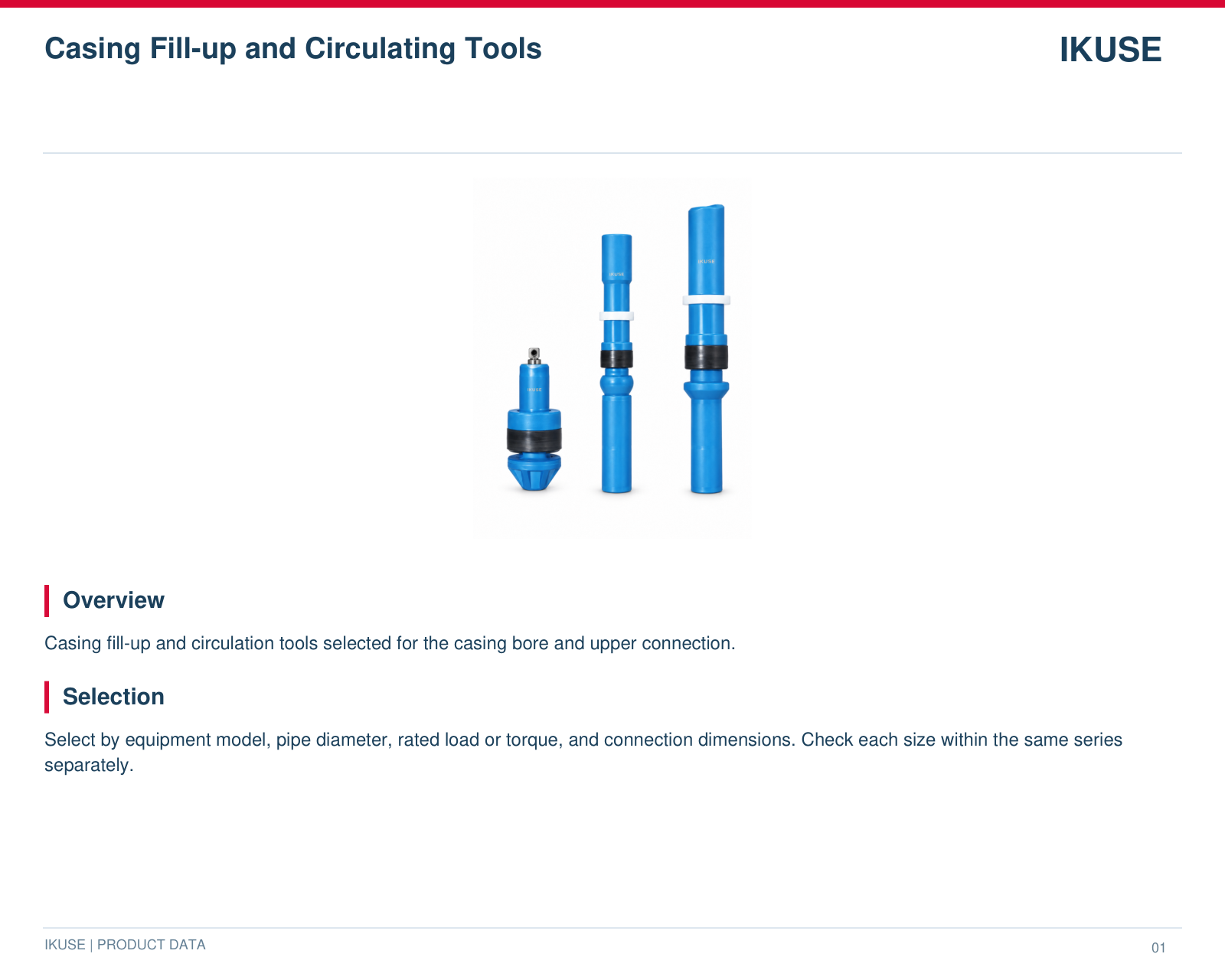 IKUSE Casing Fill-up and Circulating Tools image 2