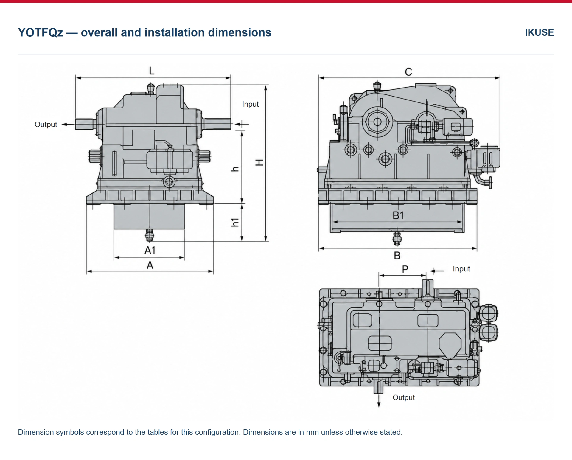 IKUSE YOTFQz Variable-Speed Hydrodynamic Drive with Input Step-Up Gearing image 3