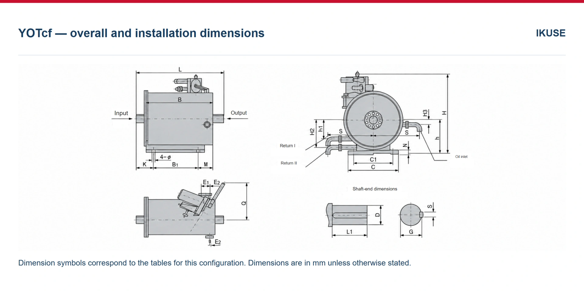 IKUSE YOTcf / YOTcL Separate-Tank and Vertical Variable-Speed Fluid Couplings image 3