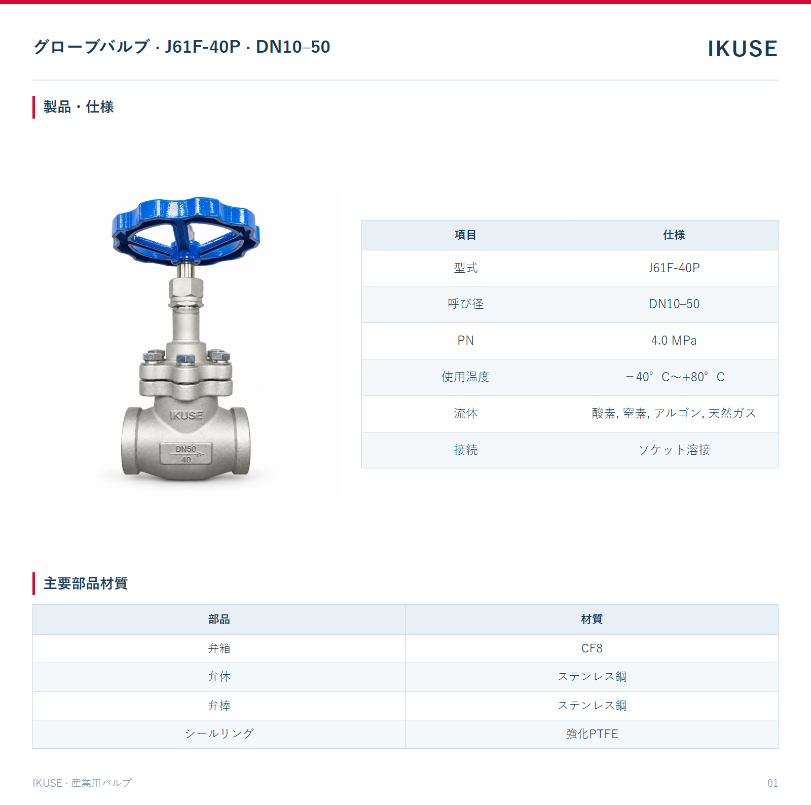 製品・仕様