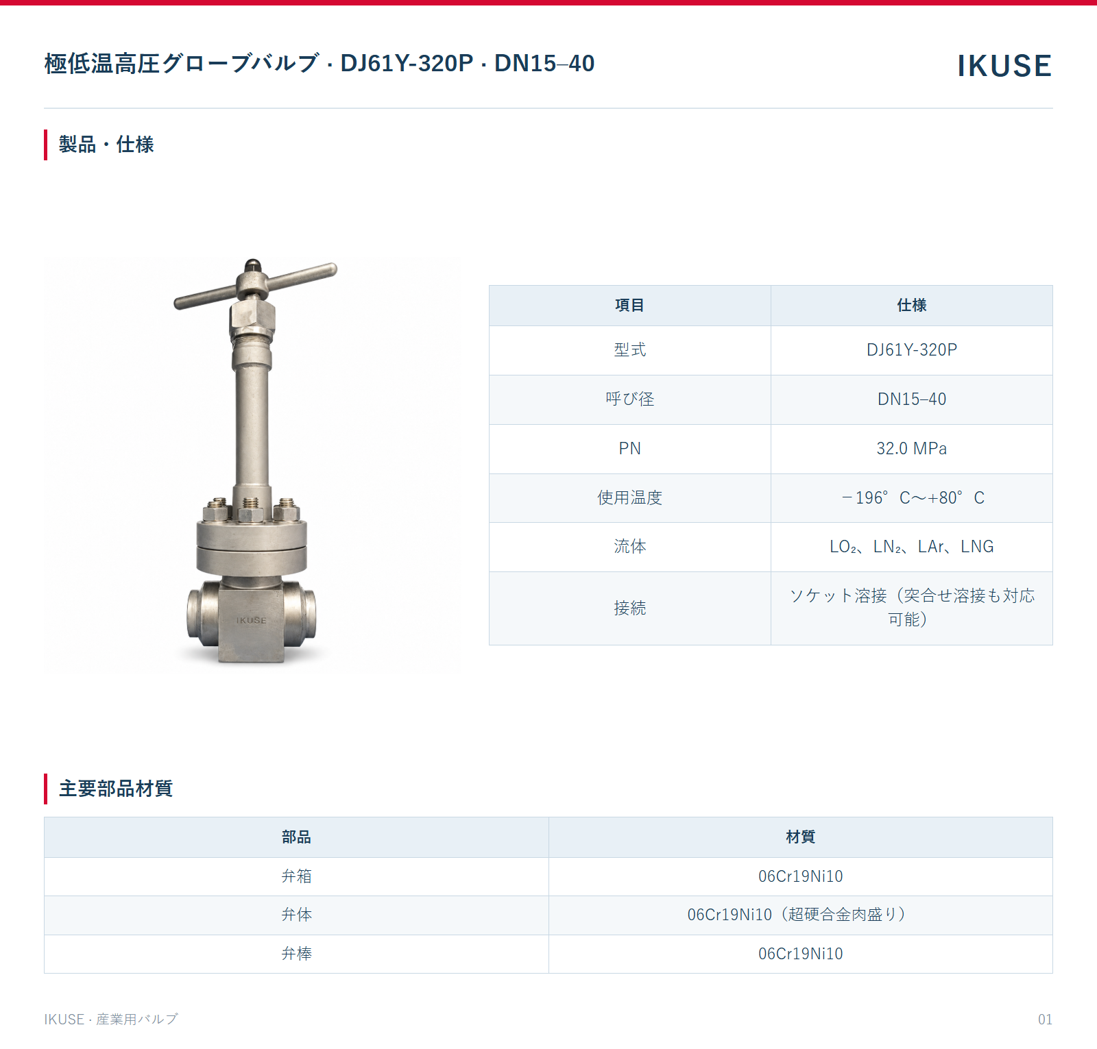 製品・仕様