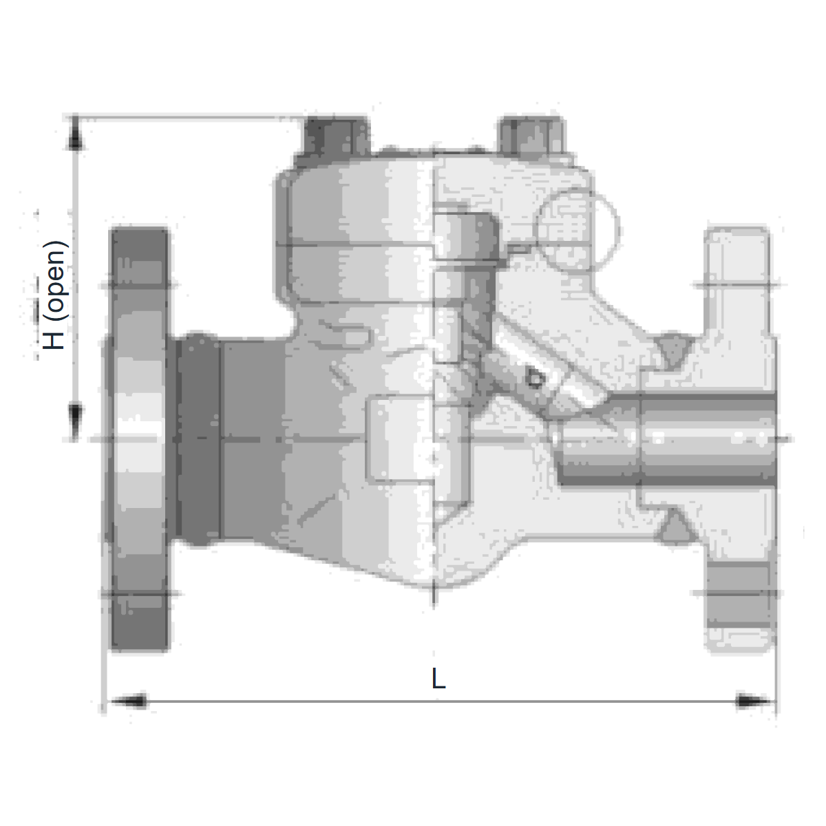 IKUSE Flanged / Butt-weld Forged Lift Check Valve