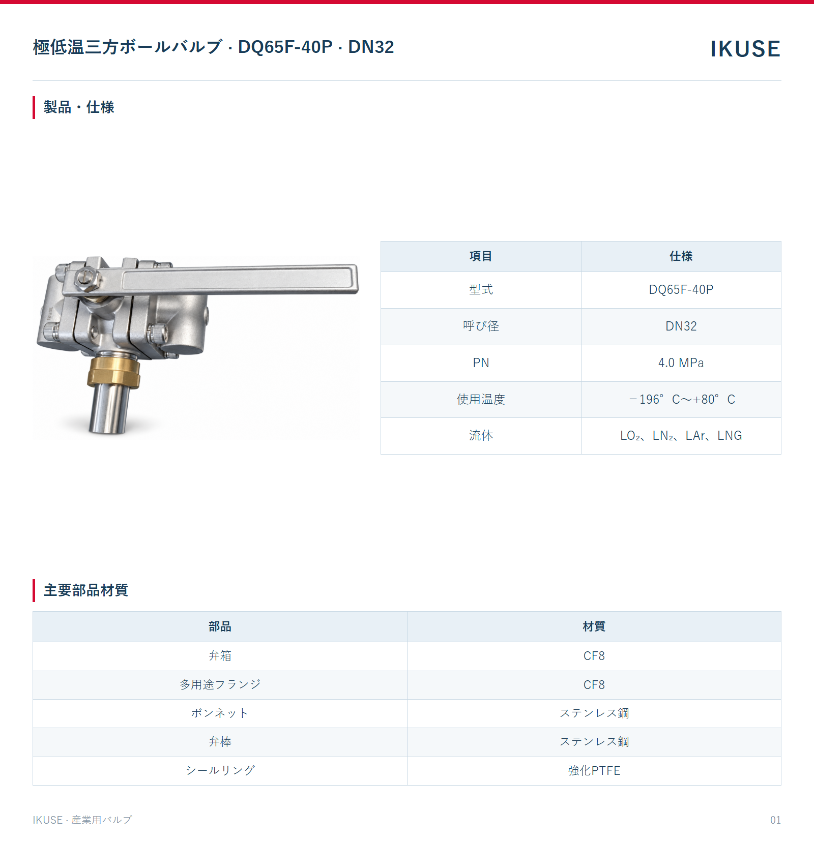 製品・仕様