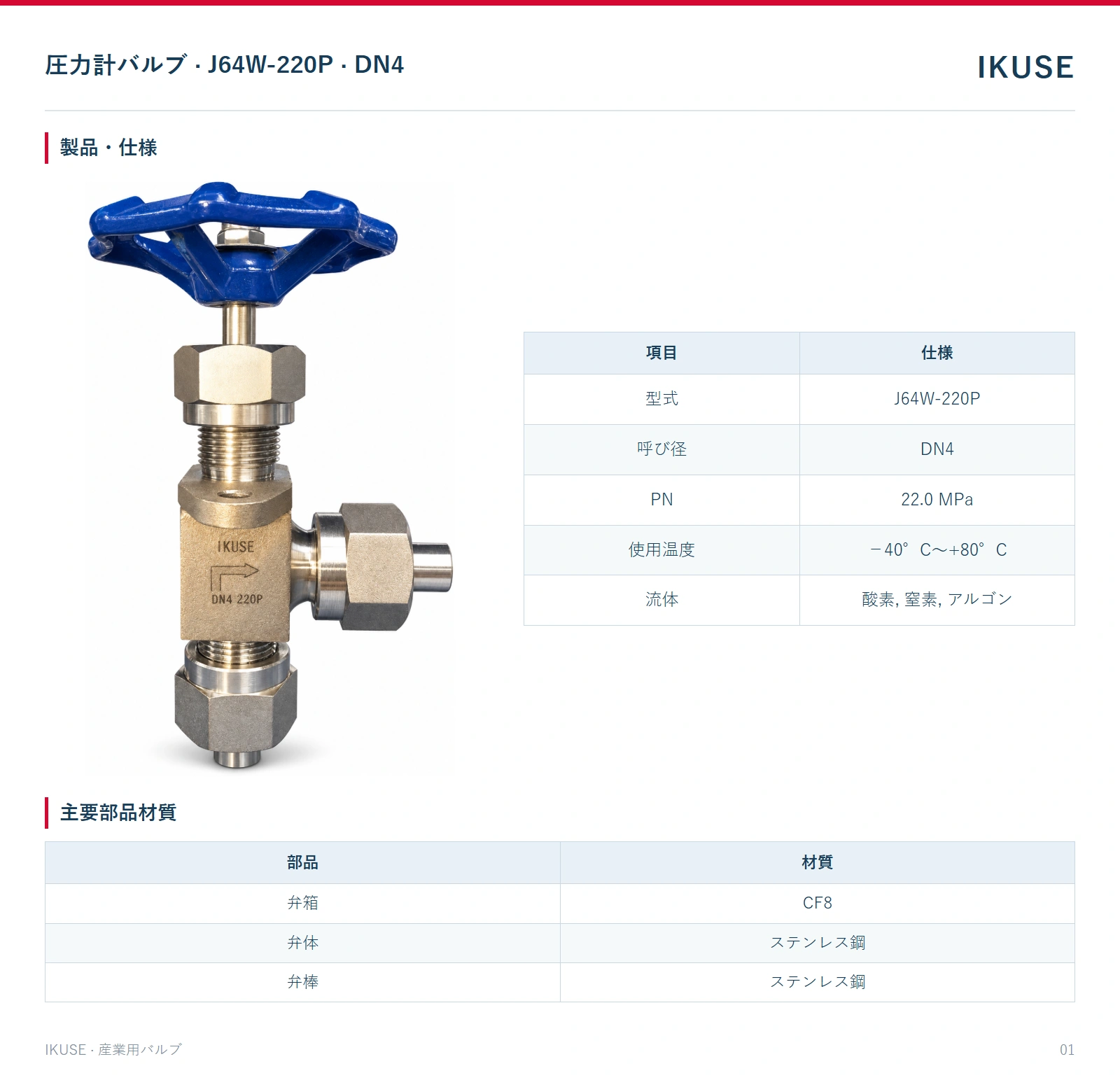 製品・仕様