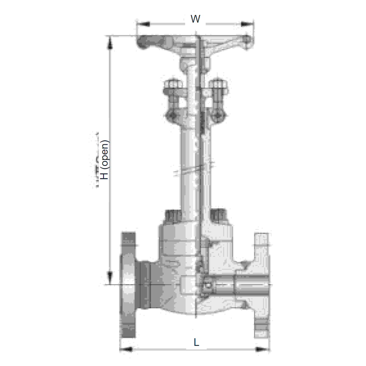 IKUSE Flanged / Butt-weld Forged Cryogenic Gate Valve