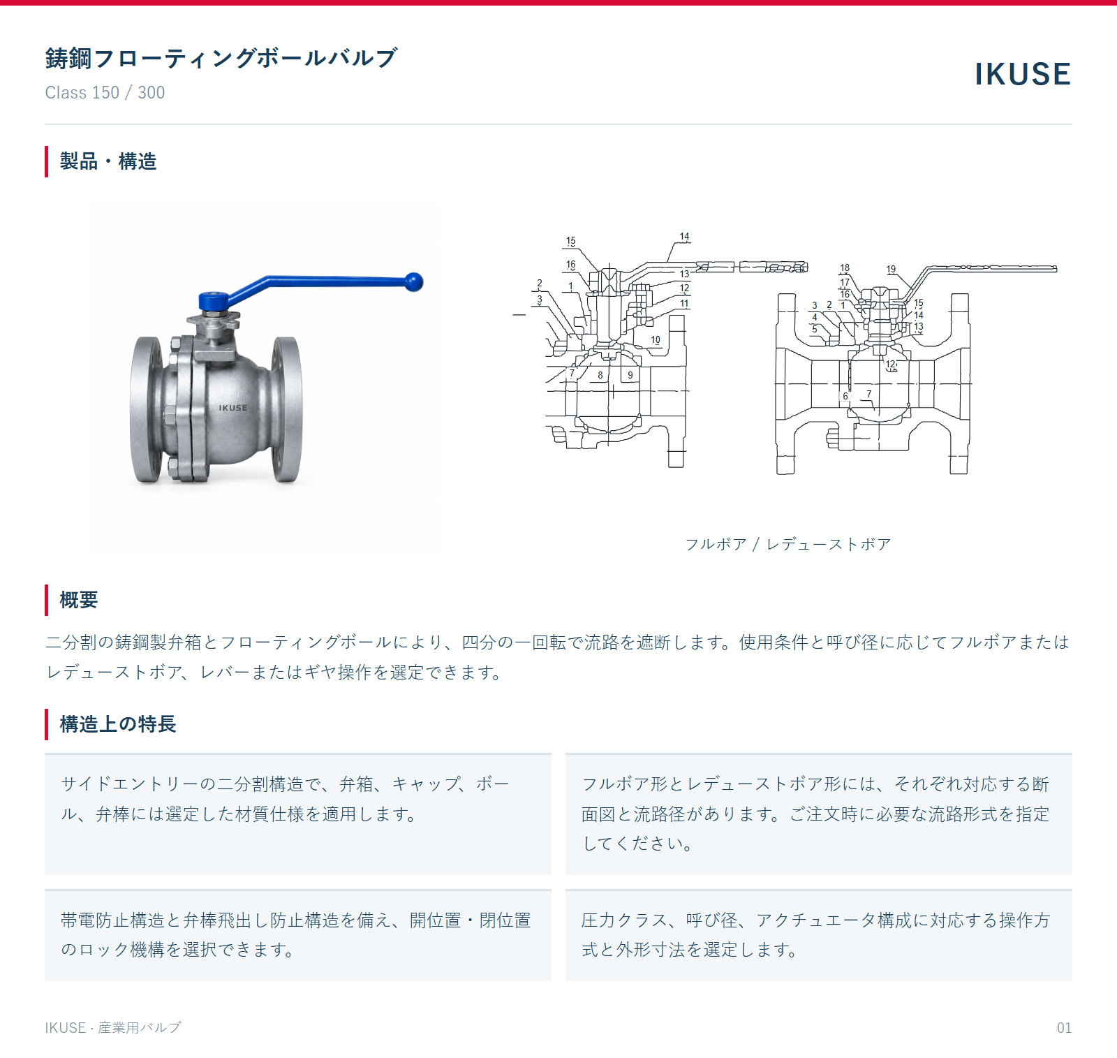 製品・構造