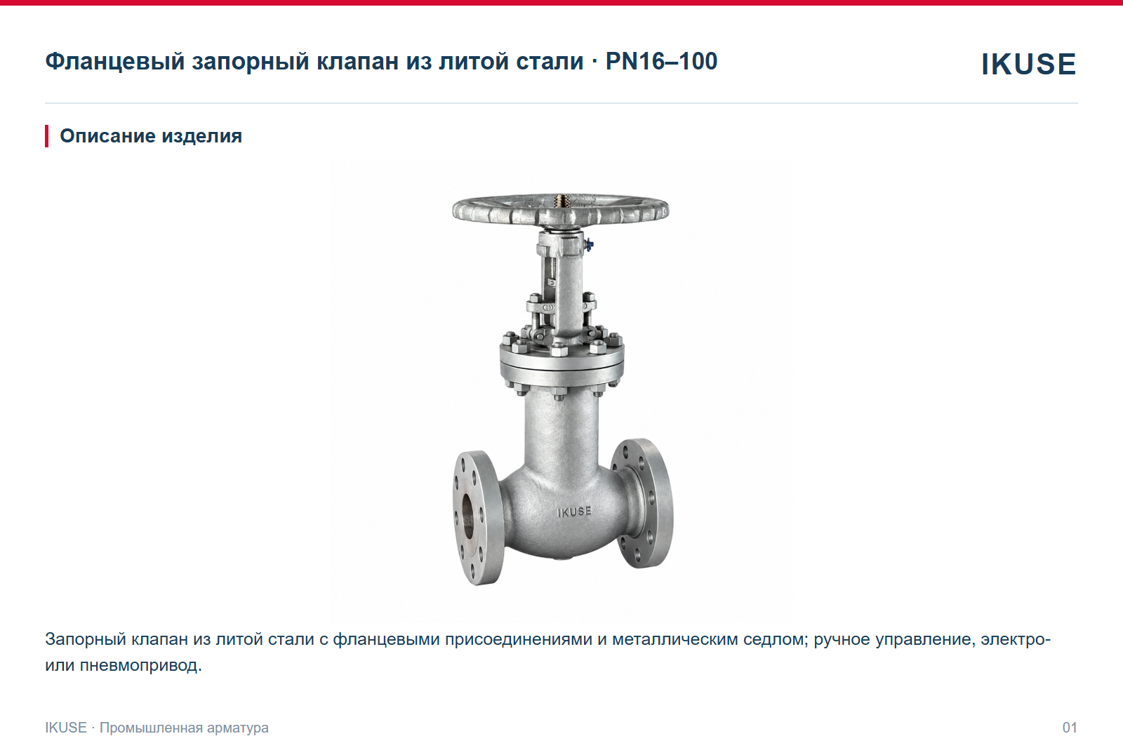 Описание изделия