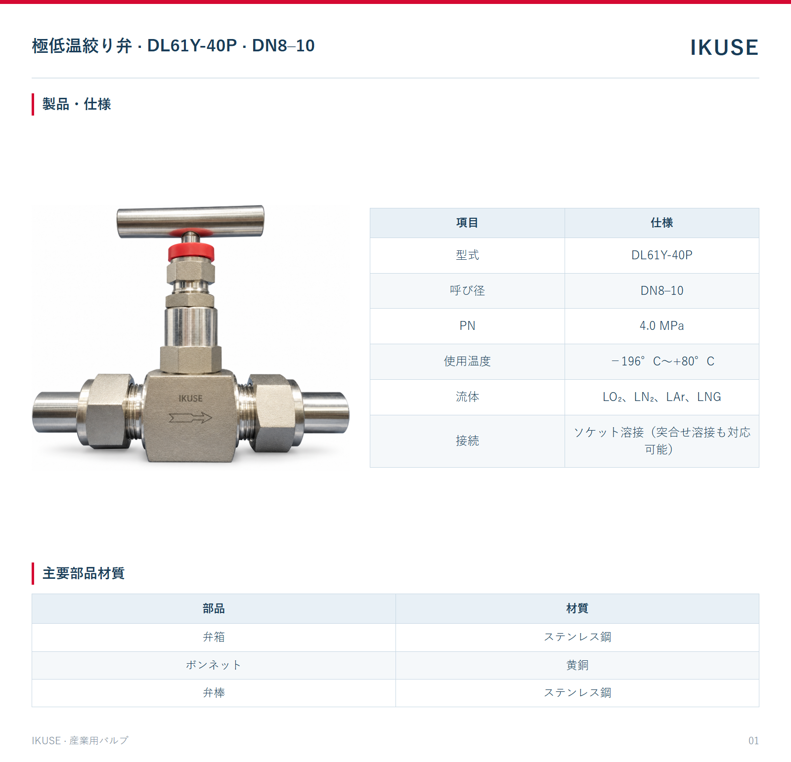 製品・仕様