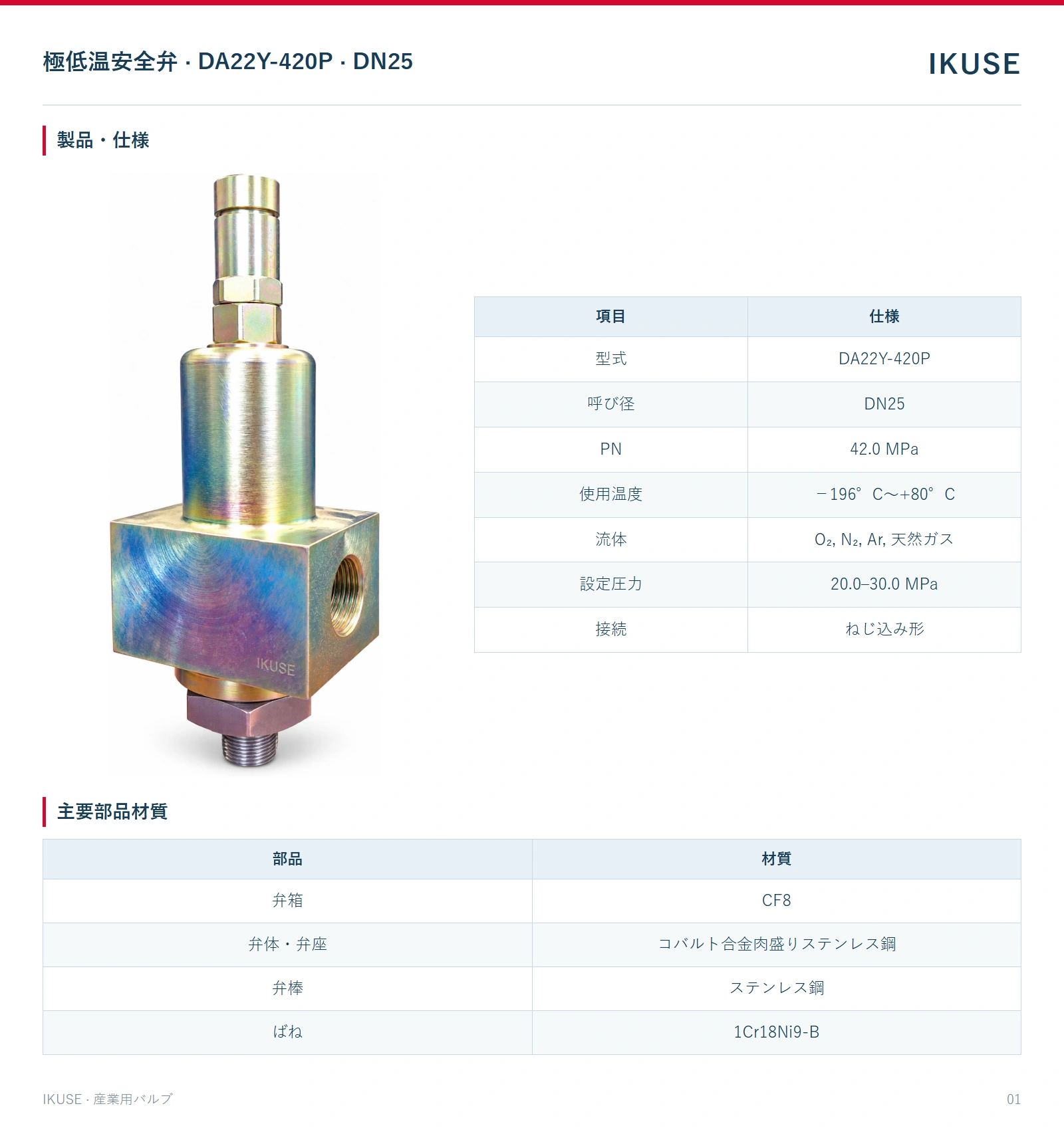 製品・仕様