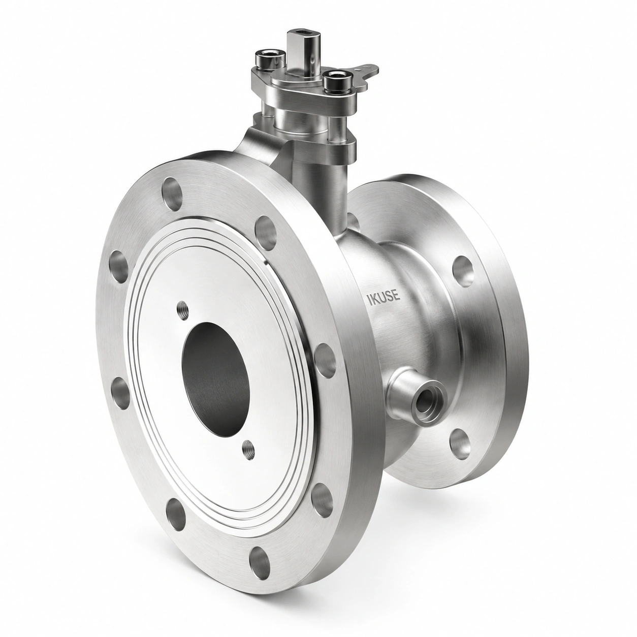 IKUSE Jacketed Bottom Discharge Ball Valve
