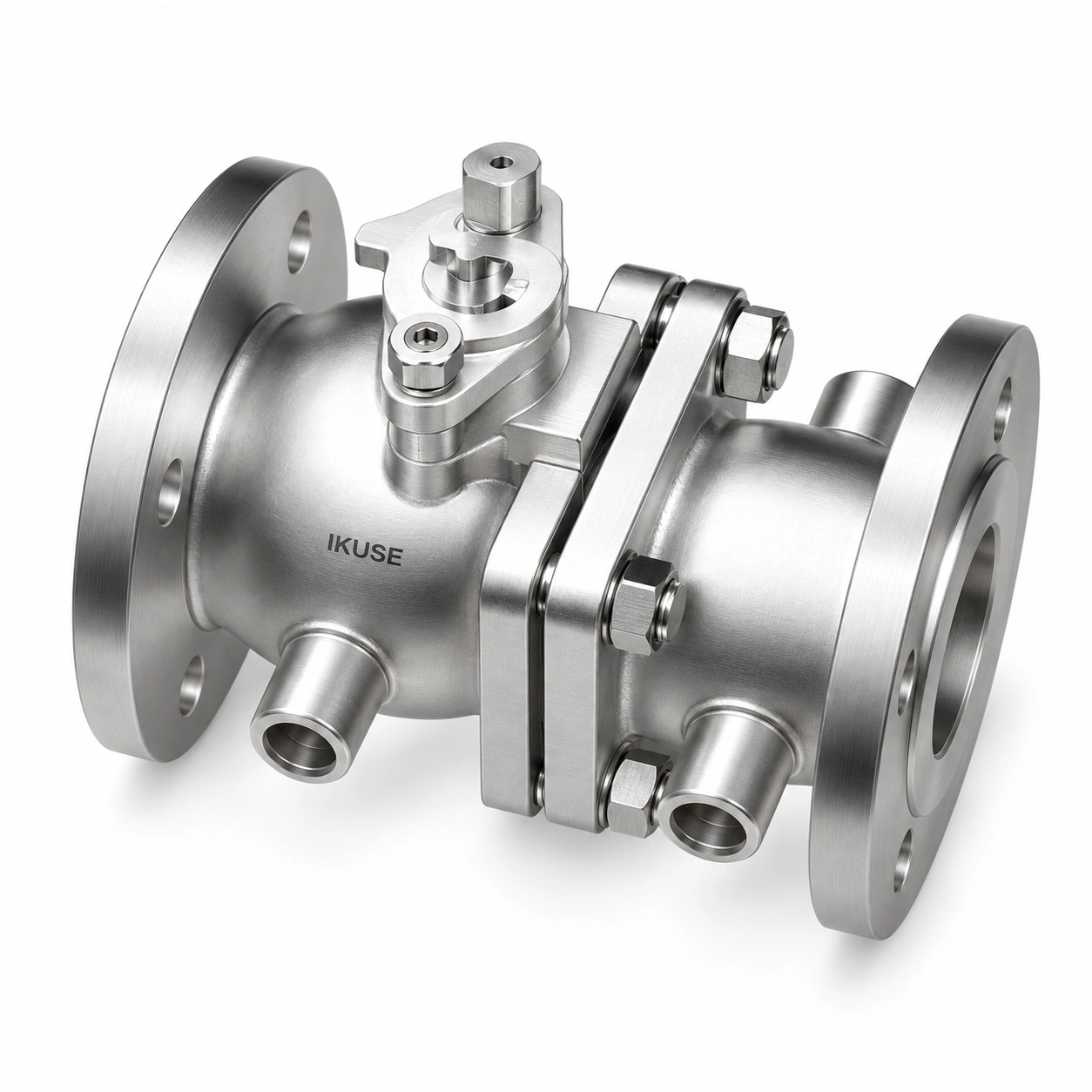 IKUSE Split-body Jacketed Ball Valve
