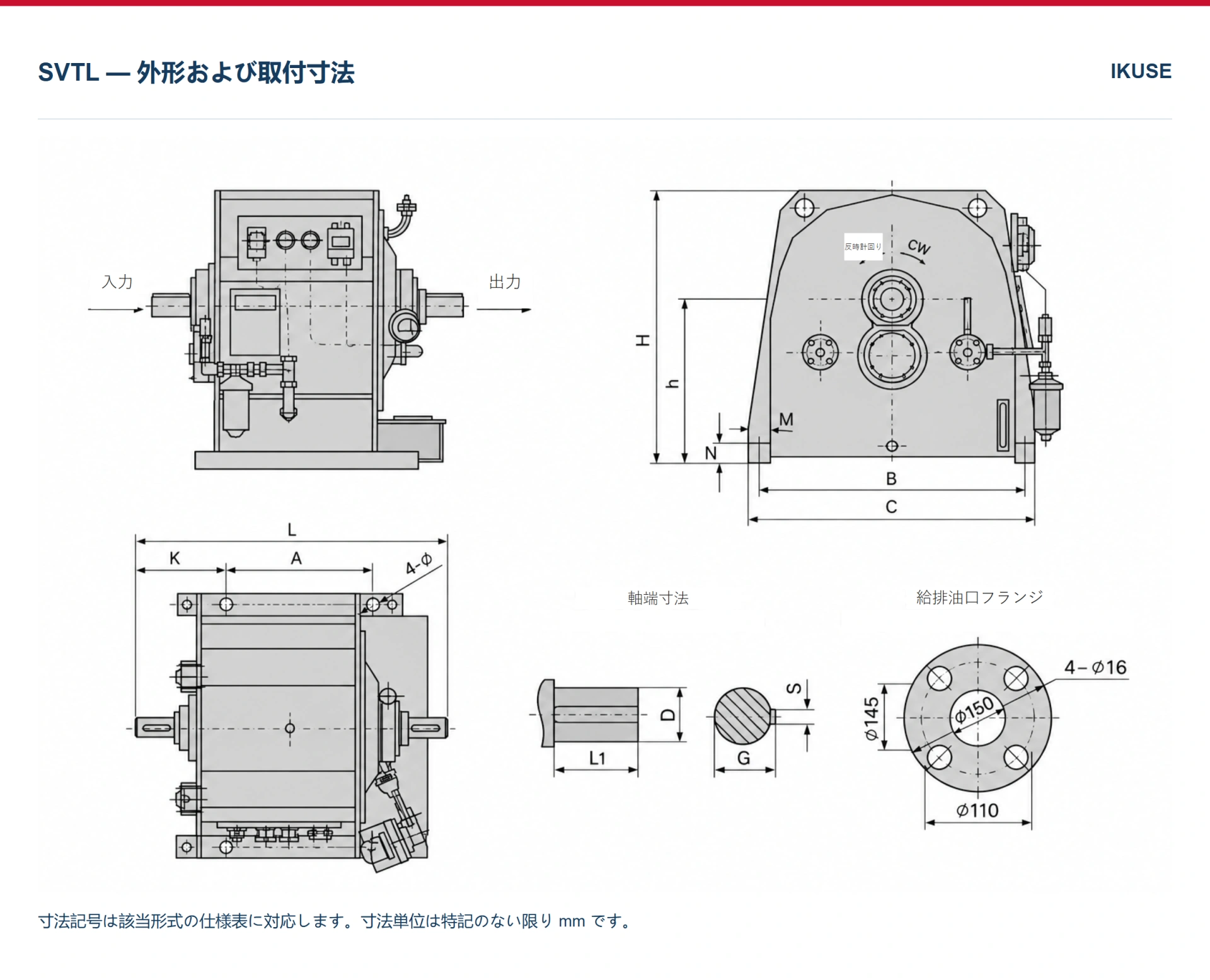 IKUSE SVTL 可変速流体継手画像3