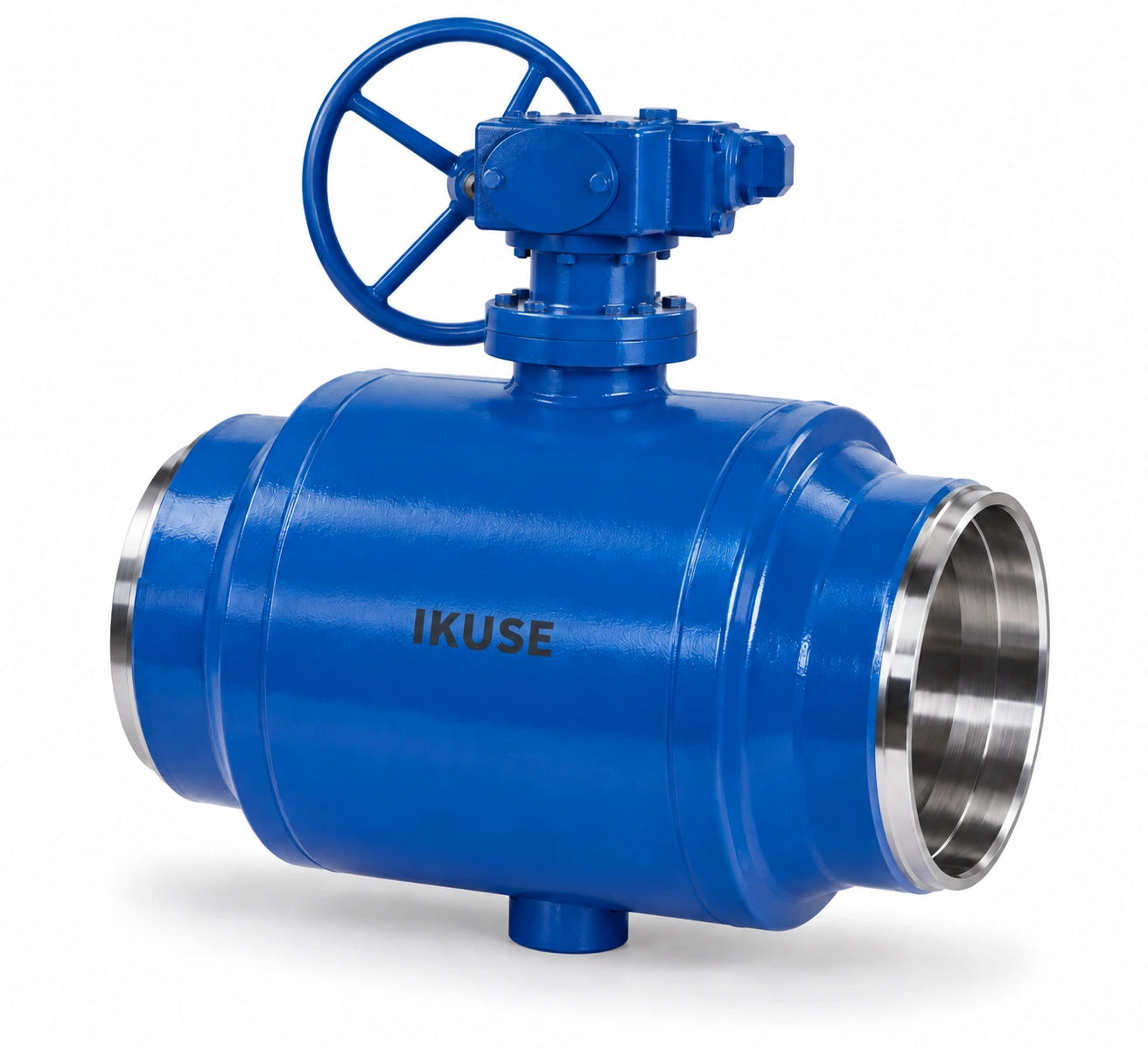 IKUSE Pipeline Fully Welded Trunnion Ball Valve