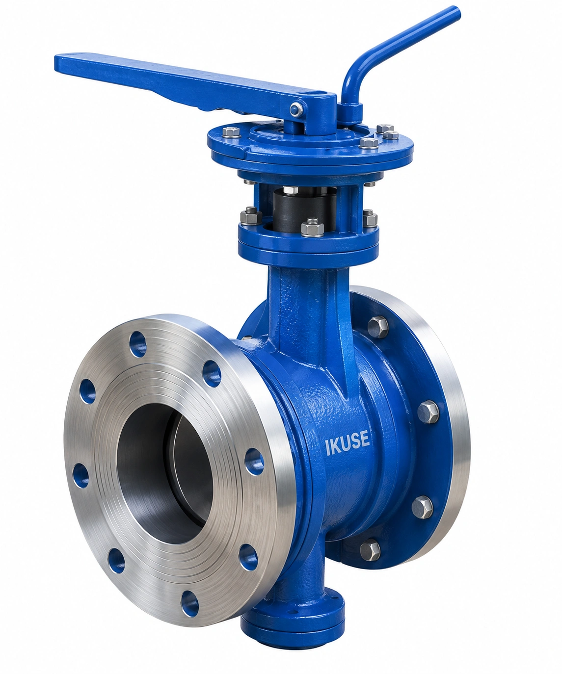 IKUSE Flanged Butterfly Valve with Expansion Joint