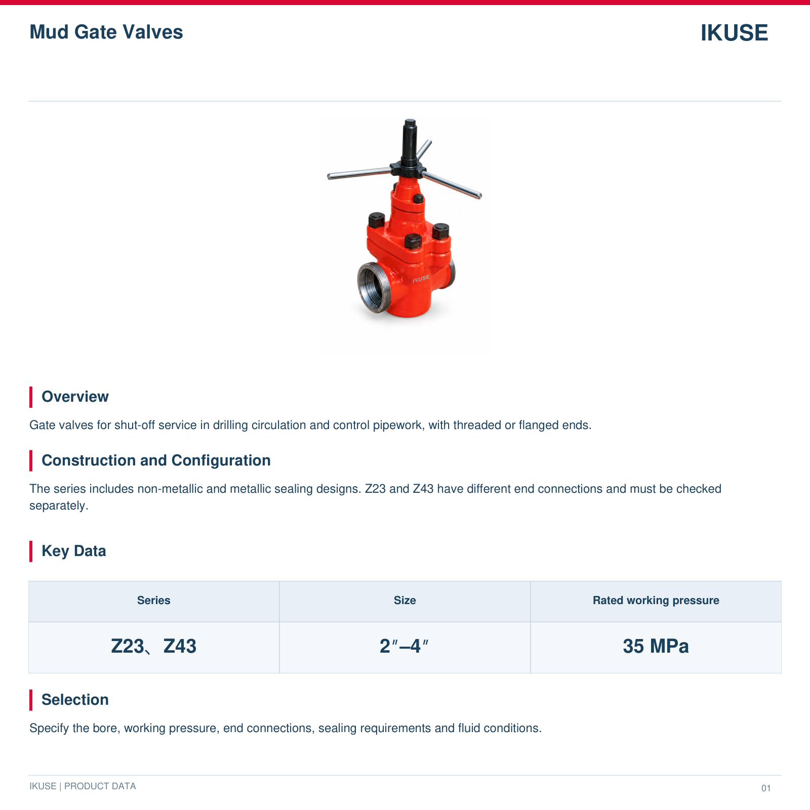 IKUSE Mud Gate Valves image 2