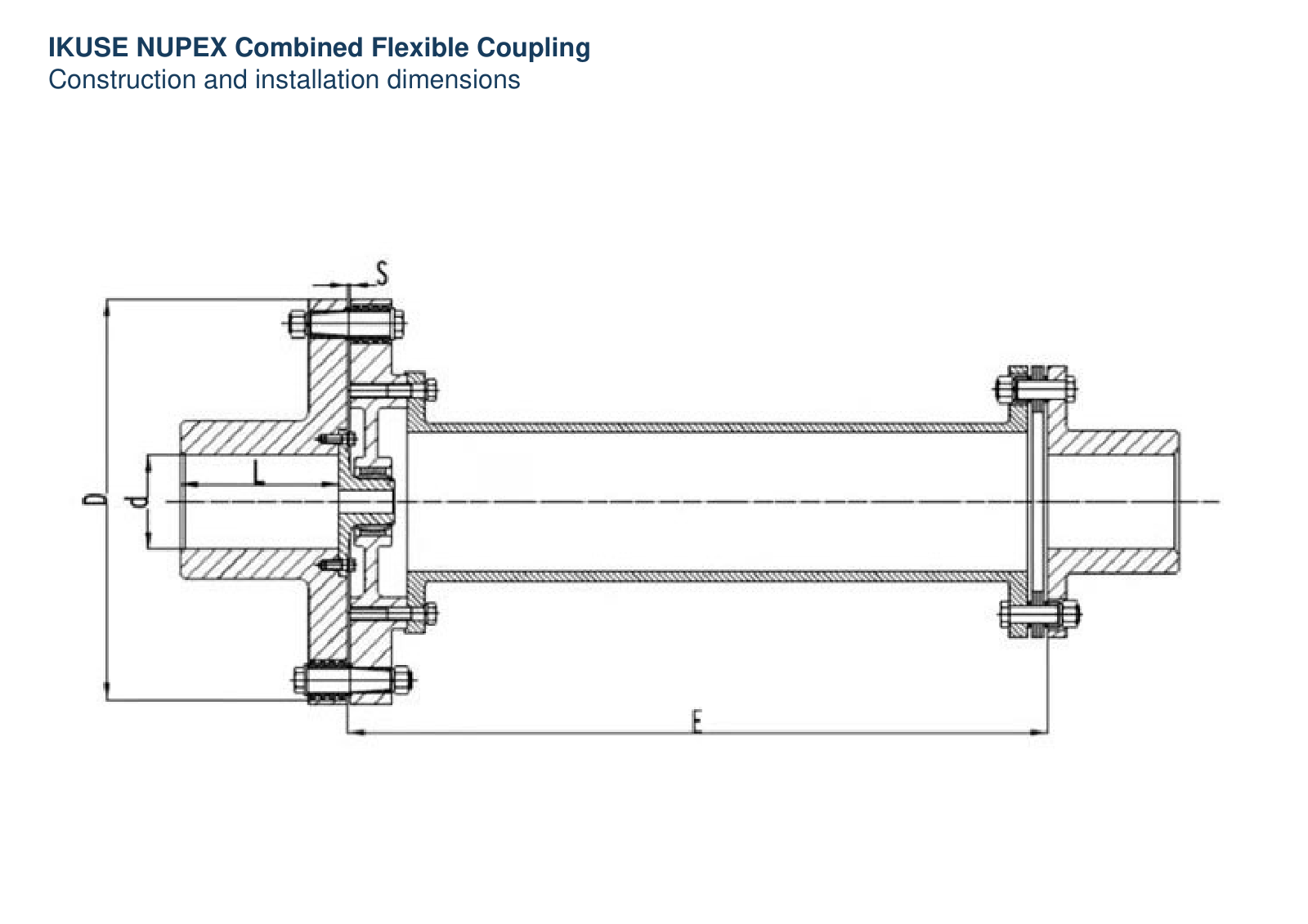 IKUSE NUPEX Combined Flexible Coupling image 2