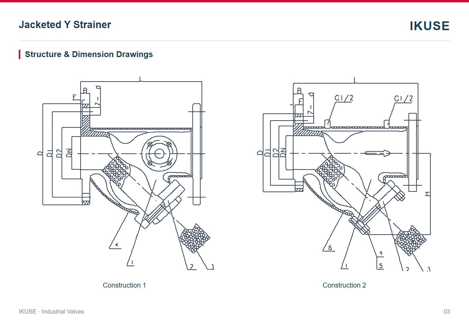Structure & Dimension Drawings