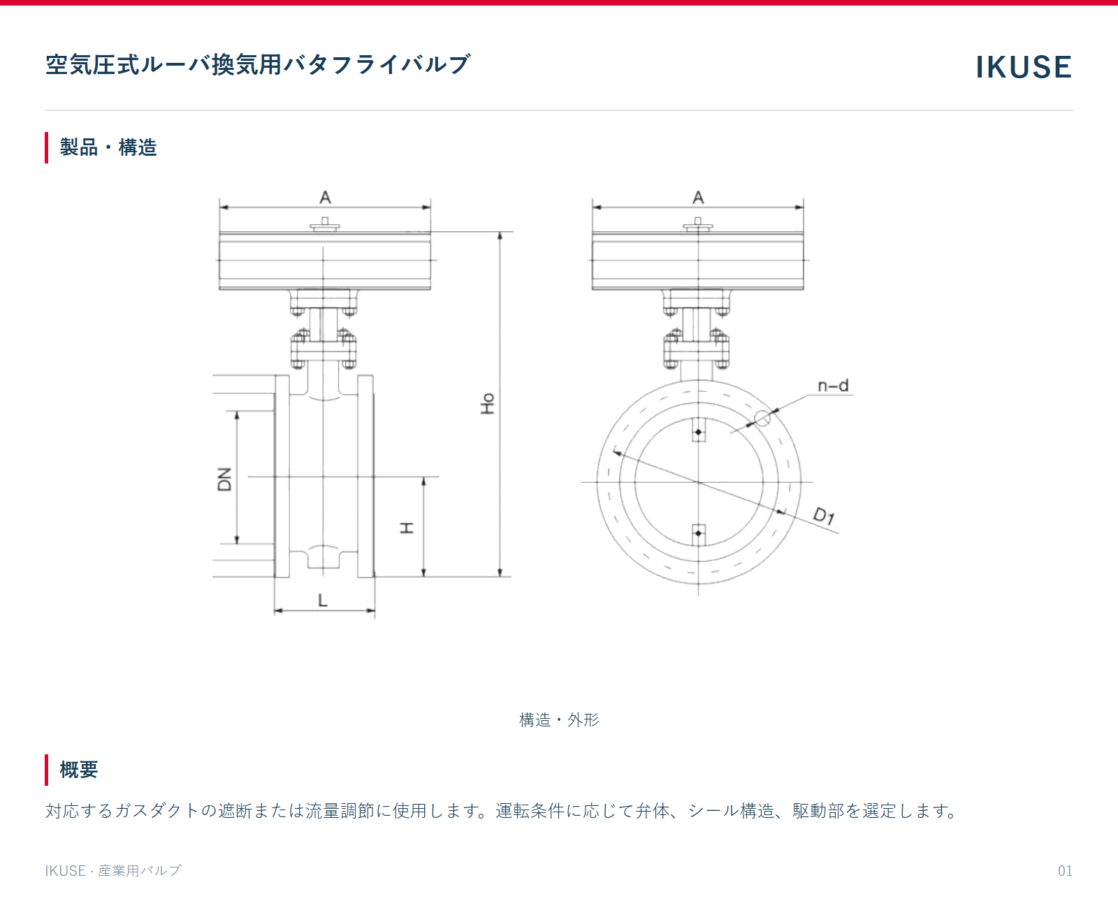製品・構造