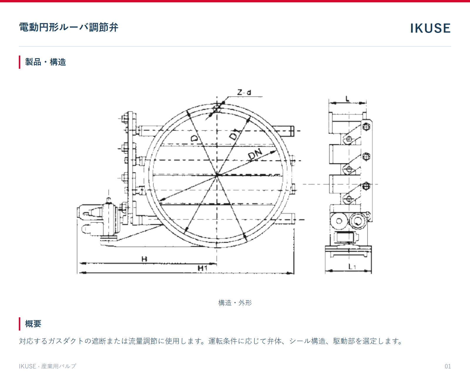 製品・構造