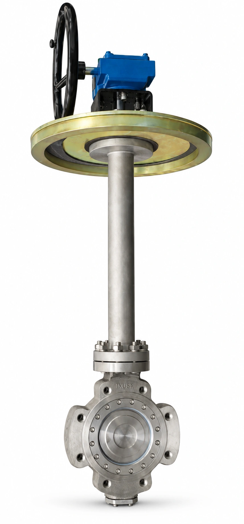 IKUSE Cryogenic Manual Butterfly Valve · DD342F-40P