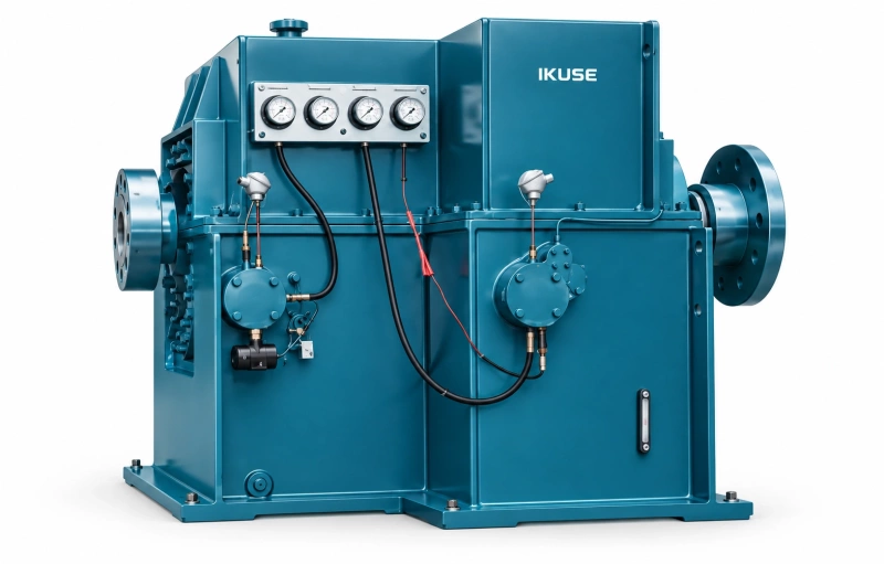 IKUSE YOTcH Variable-Speed Hydrodynamic Drive with Output Reduction Gearing