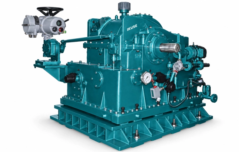 IKUSE YOTFQz Variable-Speed Hydrodynamic Drive with Input Step-Up Gearing