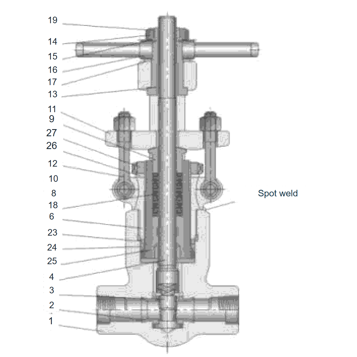 IKUSE Pressure-seal Forged Steel Gate Valve