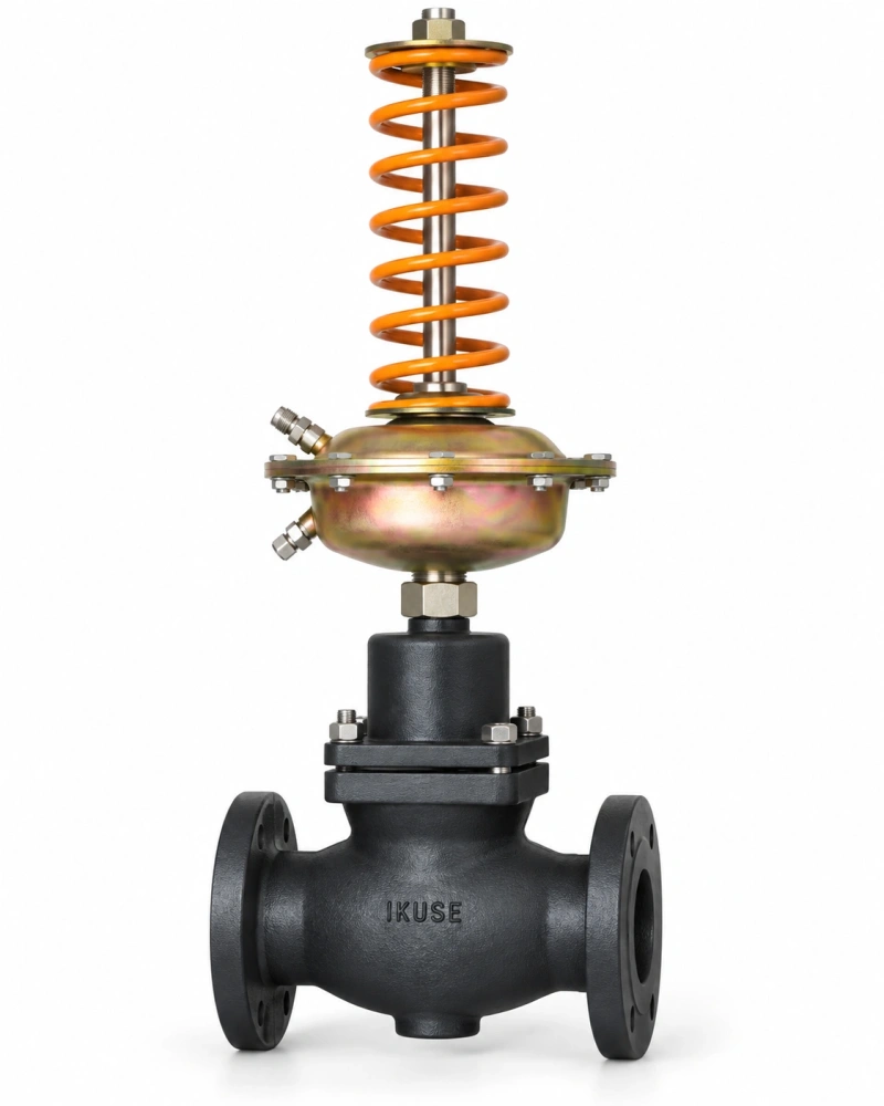 IKUSE Self-operated Differential Pressure Valve — Close-on-rise