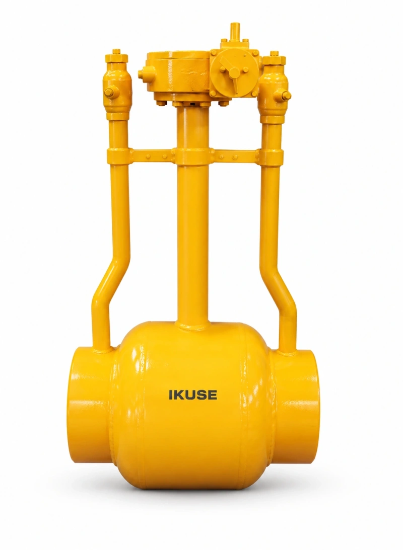 IKUSE Direct-buried Double-vent Fully Welded Ball Valve