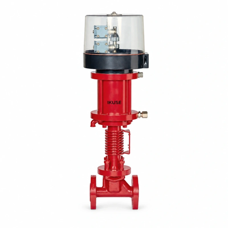 IKUSE Atomizing and Purging Steam Quick Shut-off Valve