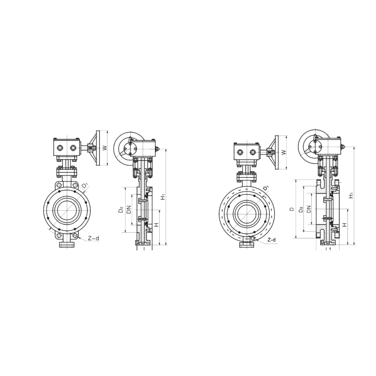 IKUSE ANSI Triple-offset Butterfly Valve — Flanged / Lug / Wafer