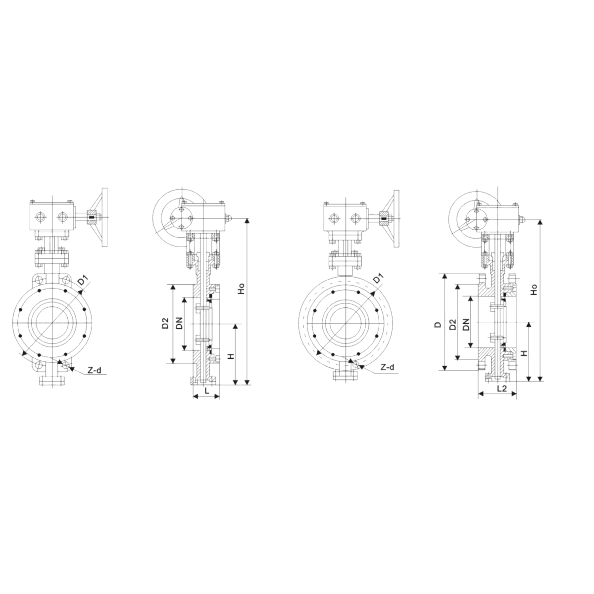 IKUSE JIS Triple-offset Butterfly Valve — Wafer / Flanged